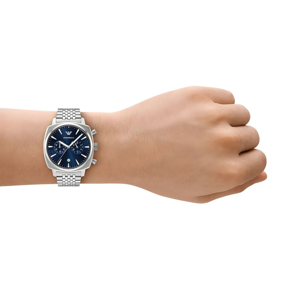 Emporio Armani Carlo Blue Dial Men's watch AR11688