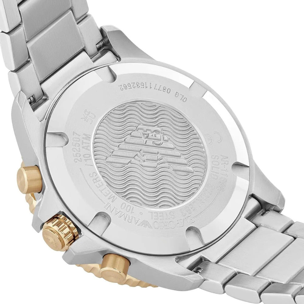 Emporio Armani World Explorer Solar Green Dial Men's Watch AR11695