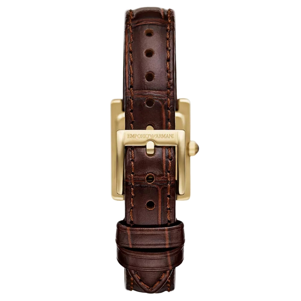 Emporio Armani Gold Dial Ladies Watch AR11705