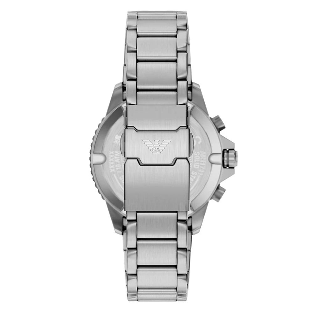 Emporio Armani World Explorer Solar Chronograph Green Dial Men's Watch | AR11741
