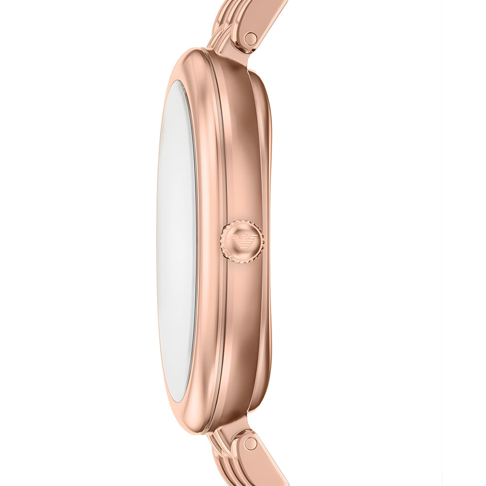 Emporio Armani Rose Gold Tone MOP Dial Ladies Watch | AR11775