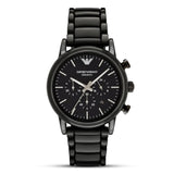 Emporio Armani Chronograph Black Dial Men's Watch | AR1507