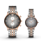 Emporio Armani Gianni Classic Watches | For Couple AR1721 & AR1725