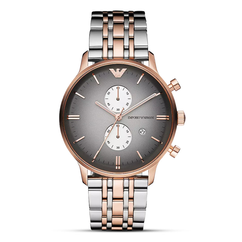 Emporio Armani Gianni Classic Rose Gold Men's Watch| AR1721