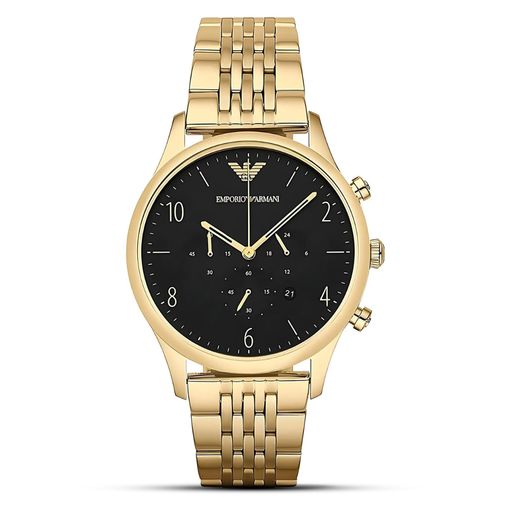 Emporio Armani Men's Beta Gold Stainless-Steel Dress Watch AR1893