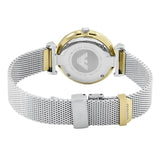 Emporio Armani Gianni T-Bar Silver Tone Ladies Watch | AR2068