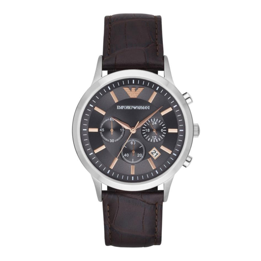 Emporio armani leather watch strap shop