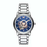 Emporio Armani Luigi Automatic Blue Dial Men's Watch | AR60036