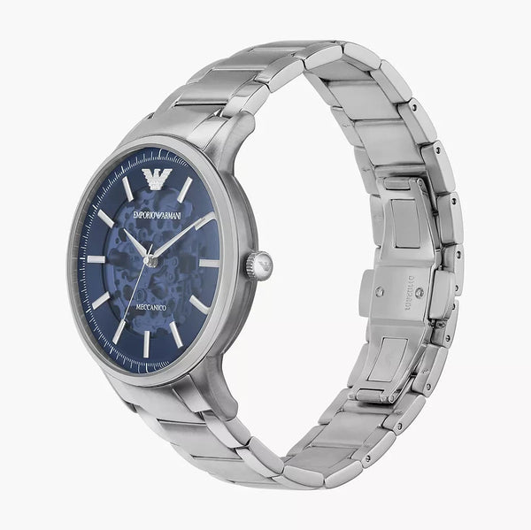 Emporio Armani Renato Automatic Blue Dial Men's Watch | AR60037