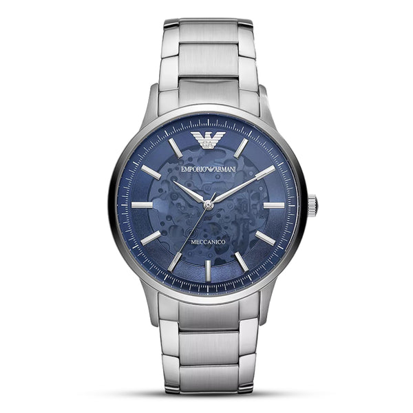 Emporio Armani Renato Automatic Blue Dial Men's Watch | AR60037