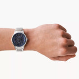 Emporio Armani Renato Automatic Blue Dial Men's Watch | AR60037