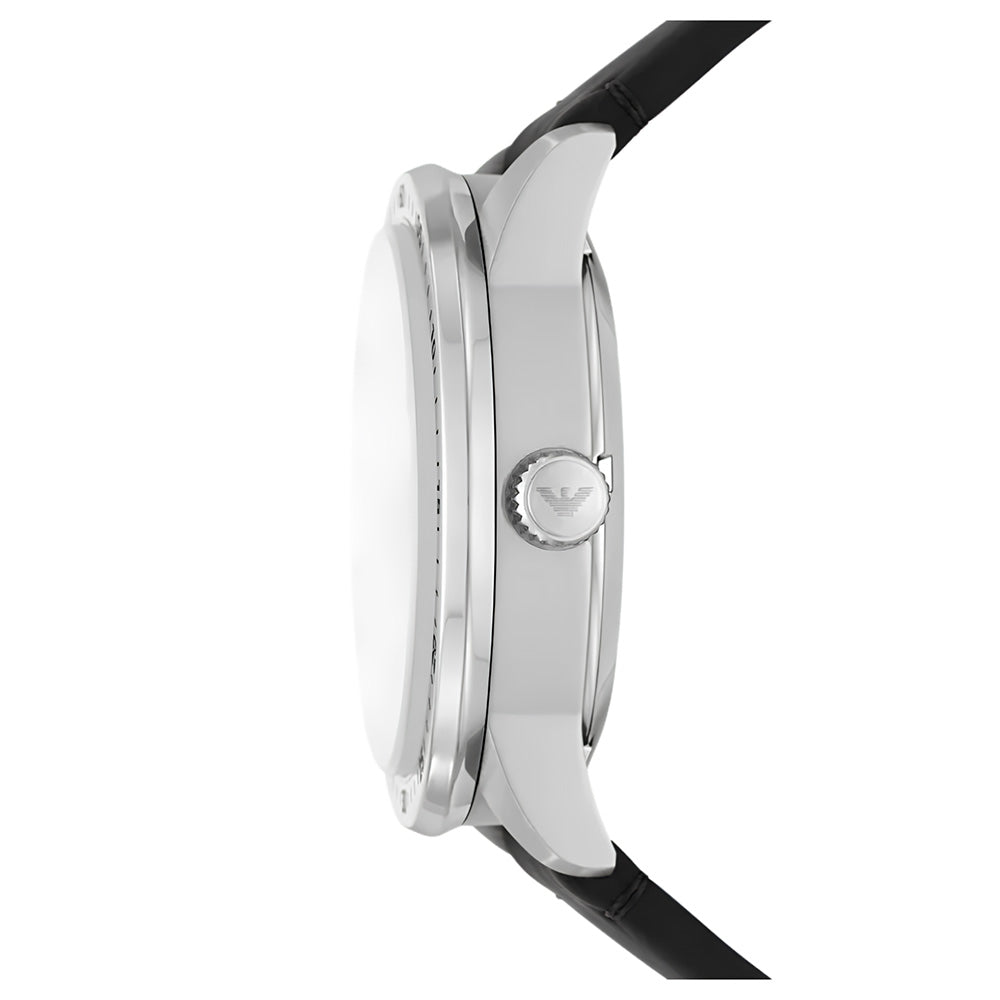 Emporio Armani Mario Automatic Black Dial Men's Watch | AR60051