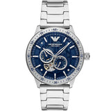 Emporio Armani Mario Automatic Blue Dial Men's Watch| AR60052