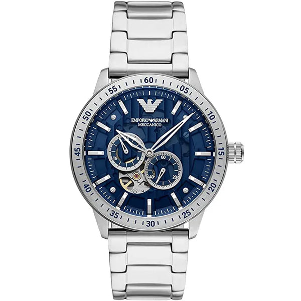 Emporio Armani Mario Automatic Blue Dial Men's Watch| AR60052