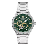 Emporio Armani Mario Automatic Multi Green Men's Watch| AR60053