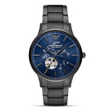 Emporio Armani Renato Automatic Blue Dial Men's Watch | AR60056