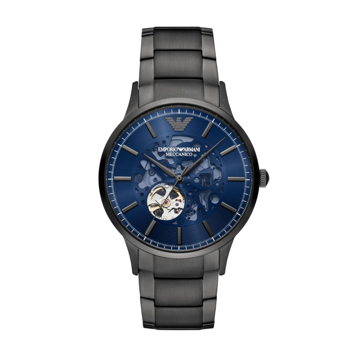 Emporio Armani Renato Automatic Blue Dial Men's Watch | AR60056