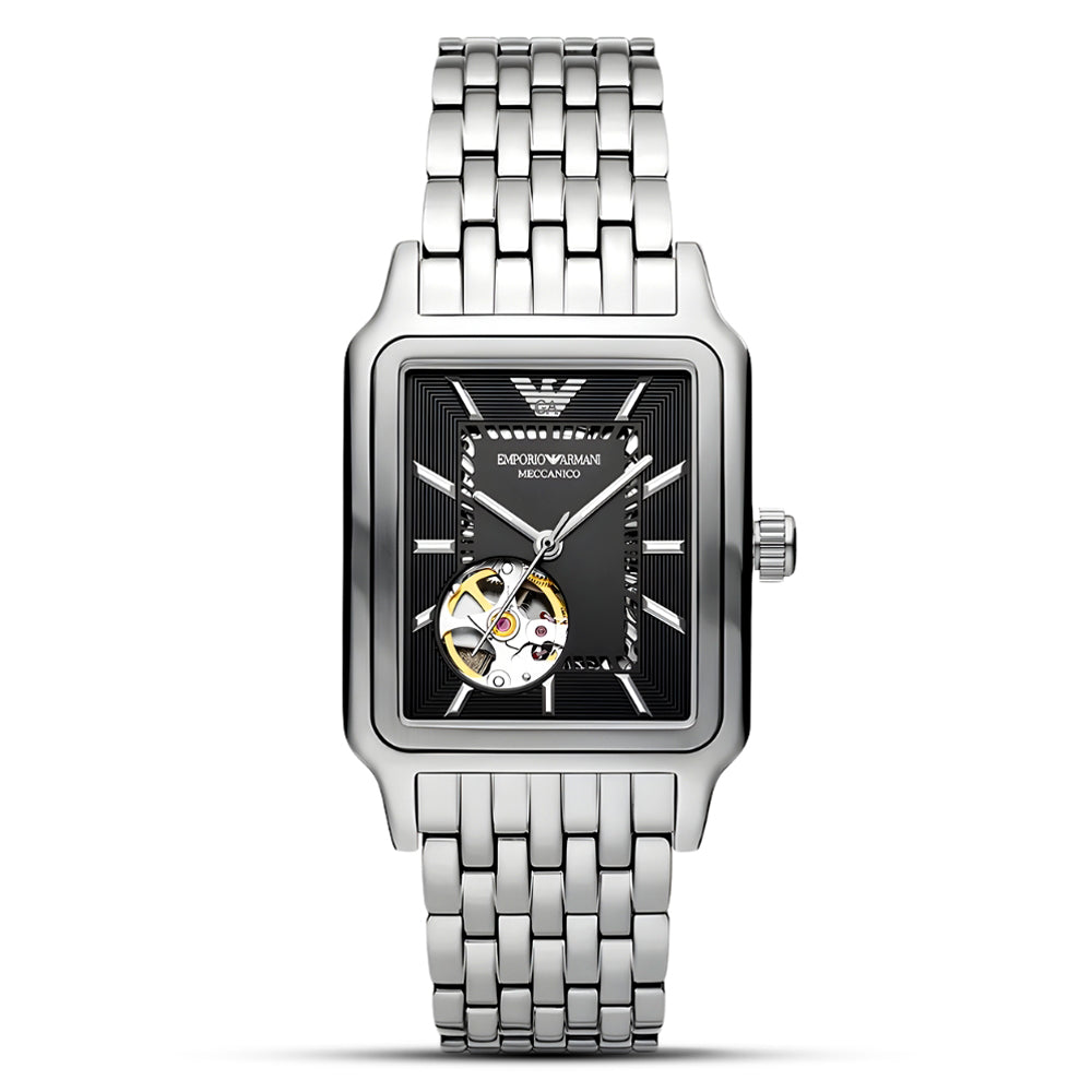 Emporio Armani Automatic Black Dial Men's Watch | AR60057