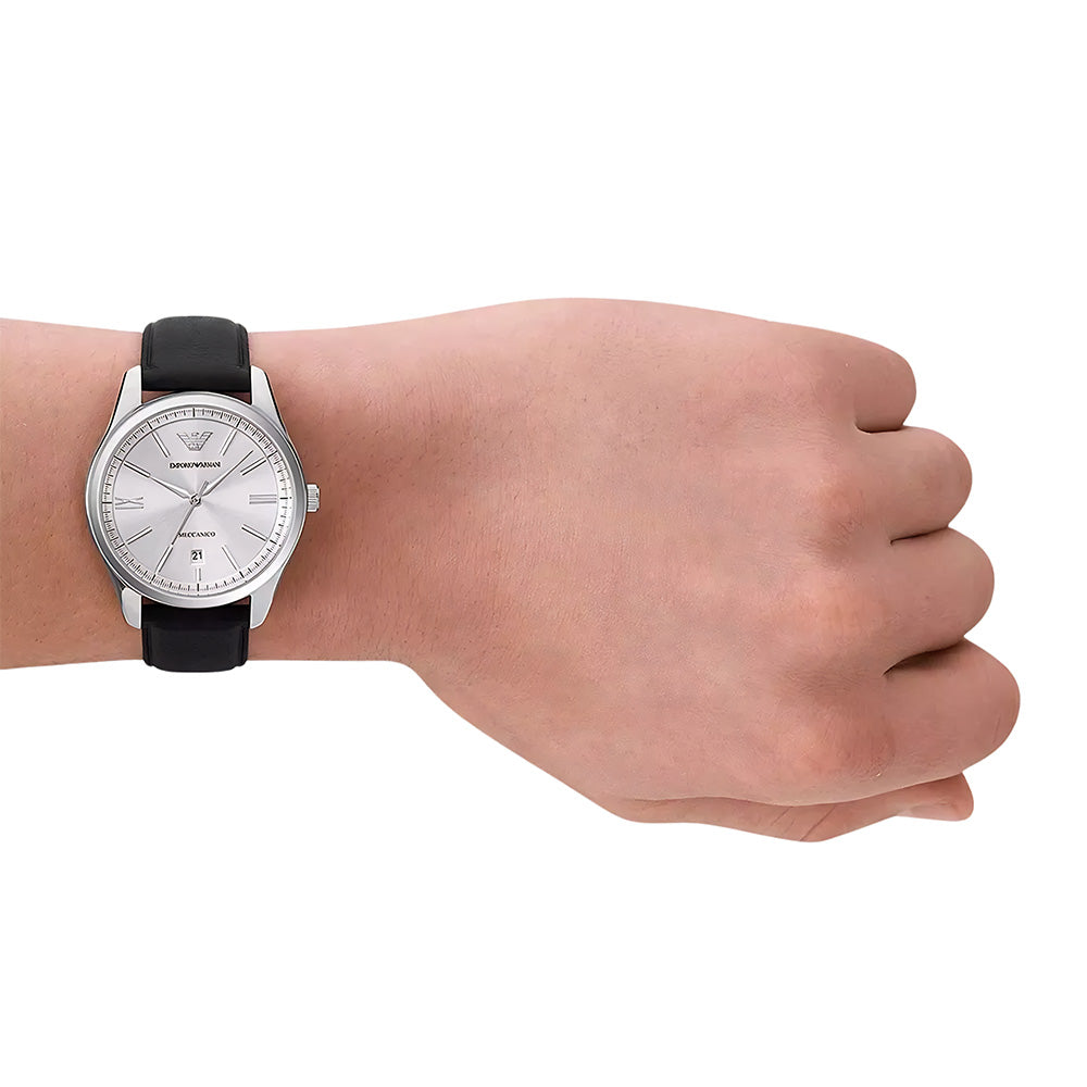 Emporio Armani Classic Automatic Silver Dial Men's Watch | AR60077