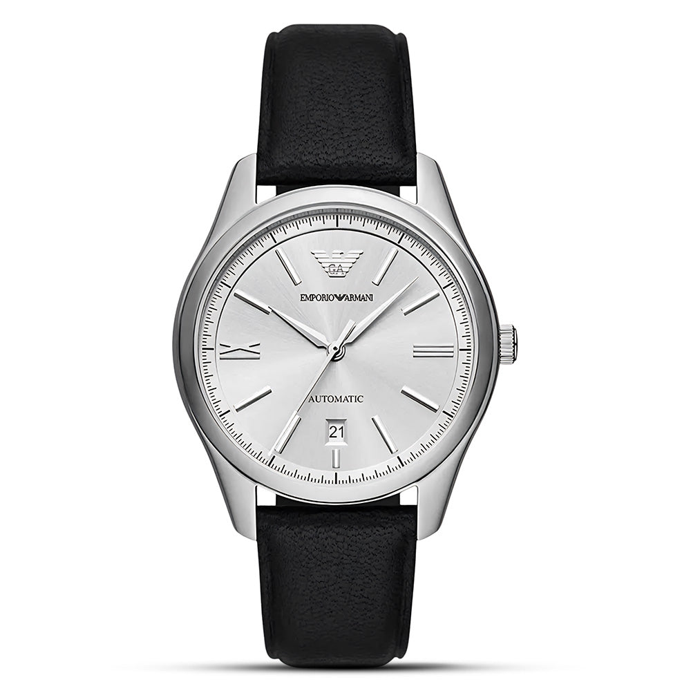 Emporio Armani Classic Automatic Silver Dial Men's Watch | AR60077