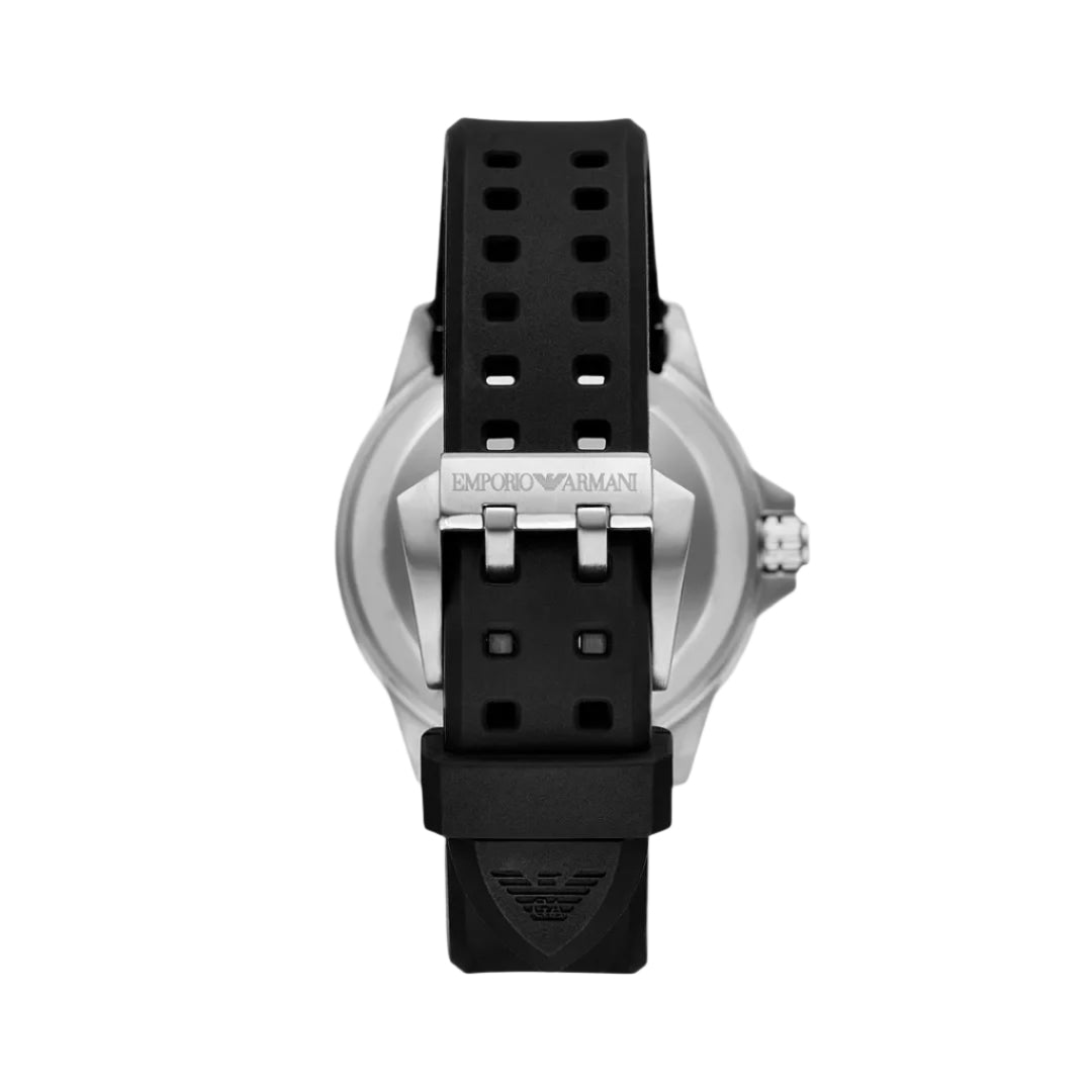 Emporio Armani Sea Explorer Automatic Black Dial Watch | AR60086