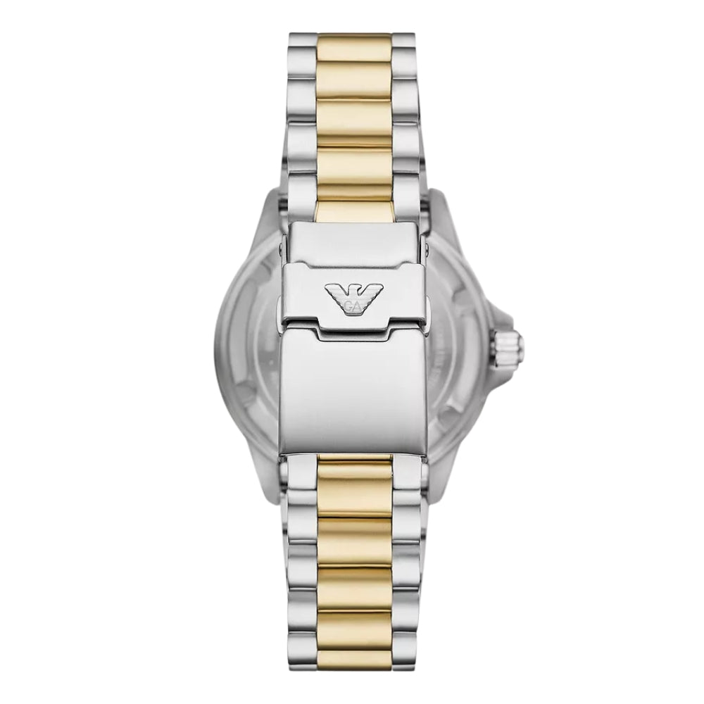 Emporio Armani Automatic Sea Explorer Black Dial Men's Watch | AR60089