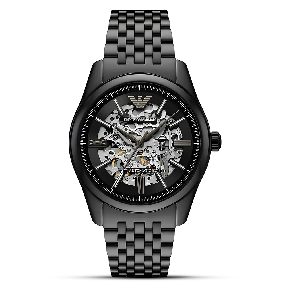 Emporio Armani Antonio Black Dial Automatic Men's watch | AR60093