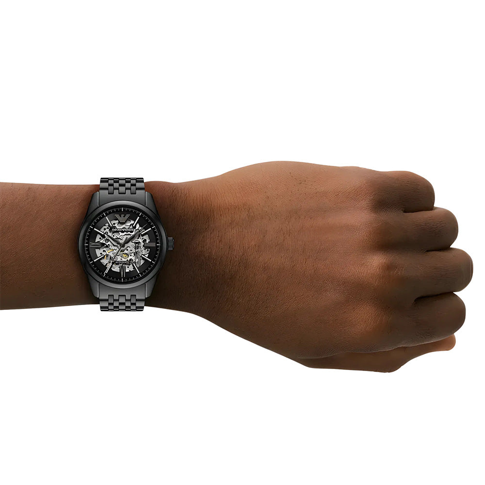 Emporio Armani Antonio Black Dial Automatic Men's watch | AR60093
