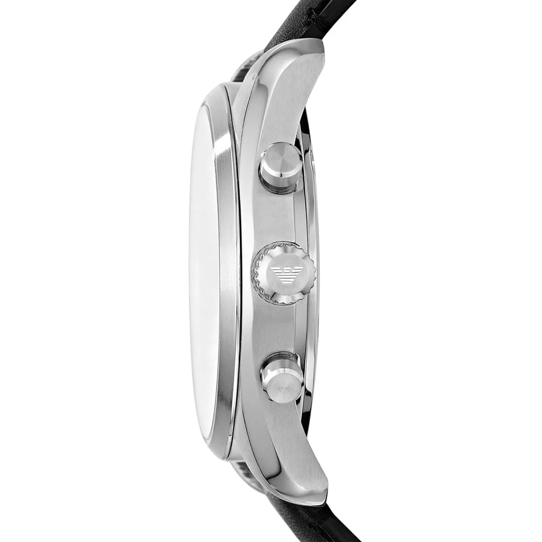 Emporio Armani Sportivo Chrono Black Dial Men's Watch | AR6009