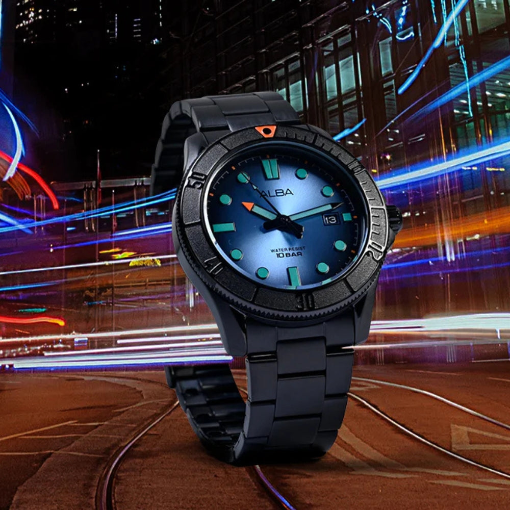 ALBA TOKYO NEON DIAL MEN'S WATCH | AS9P93X