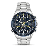 Citizen Eco-Drive World Chronograph Blue Dial Men's Watch | AT8020-54L