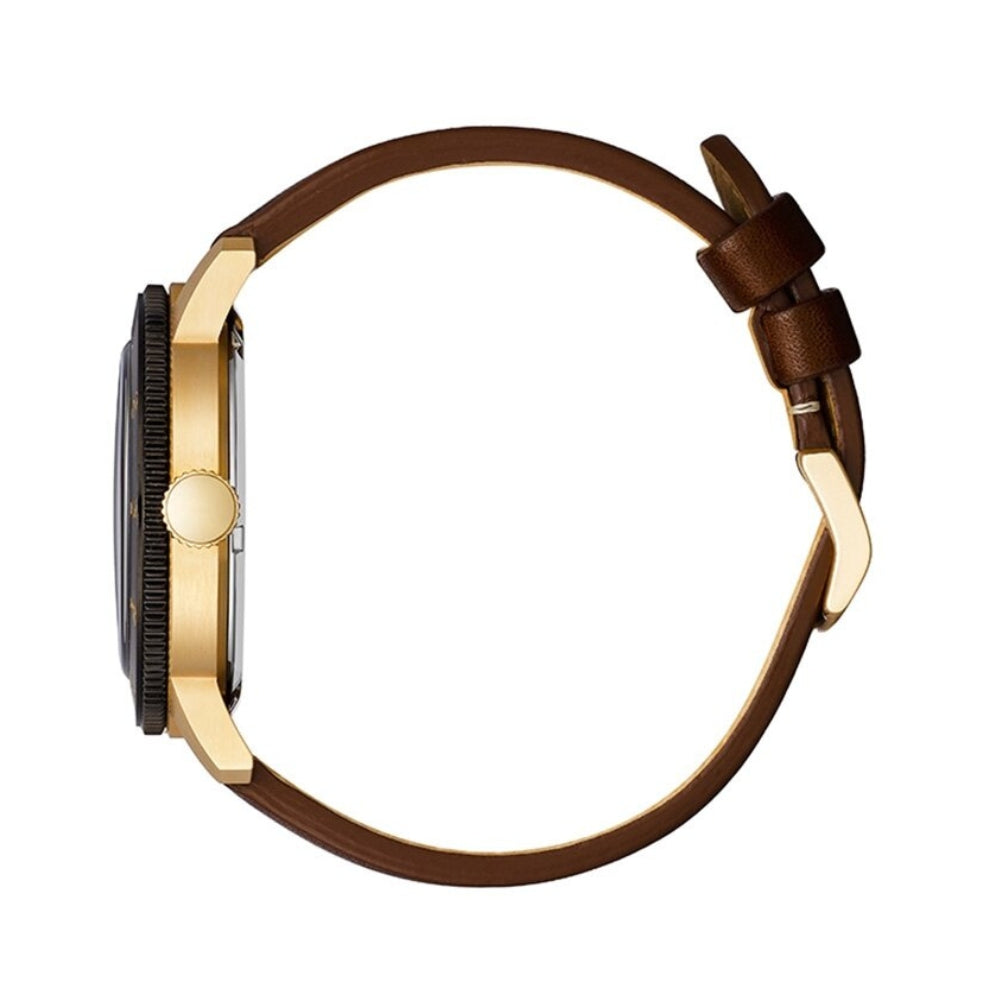 Citizen Eco-Drive Analogue Orange Dial Men's Watch | AW0079-13X