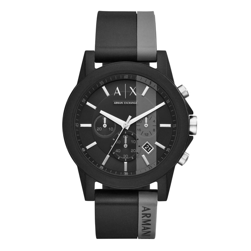 Armani Exchange Chronograph Black and Grey Dial Men's Watch | AX1331