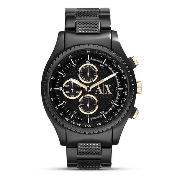 Armani Exchange Chronograph Black Dial Men's Watch | AX1604