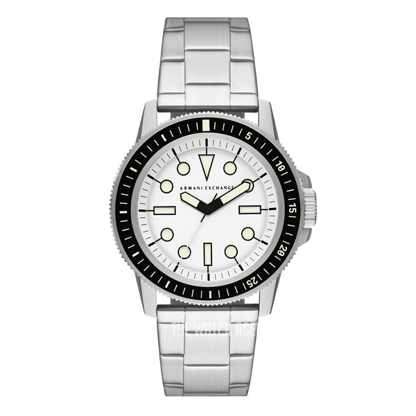 Armani Exchange Leonardo White Dial Men's Watch | AX1853