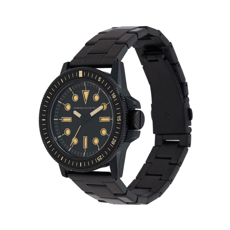 Armani Exchange Leonardo Black Dial Men's Watch | AX1855