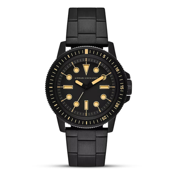 Armani Exchange Leonardo Black Dial Men's Watch | AX1855