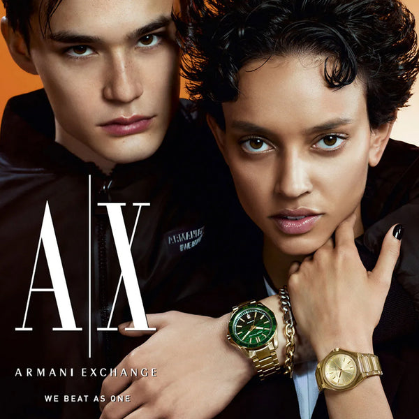 Armani Exchange Dive Inspired Sports Green Dial Men's Watch | AX1951