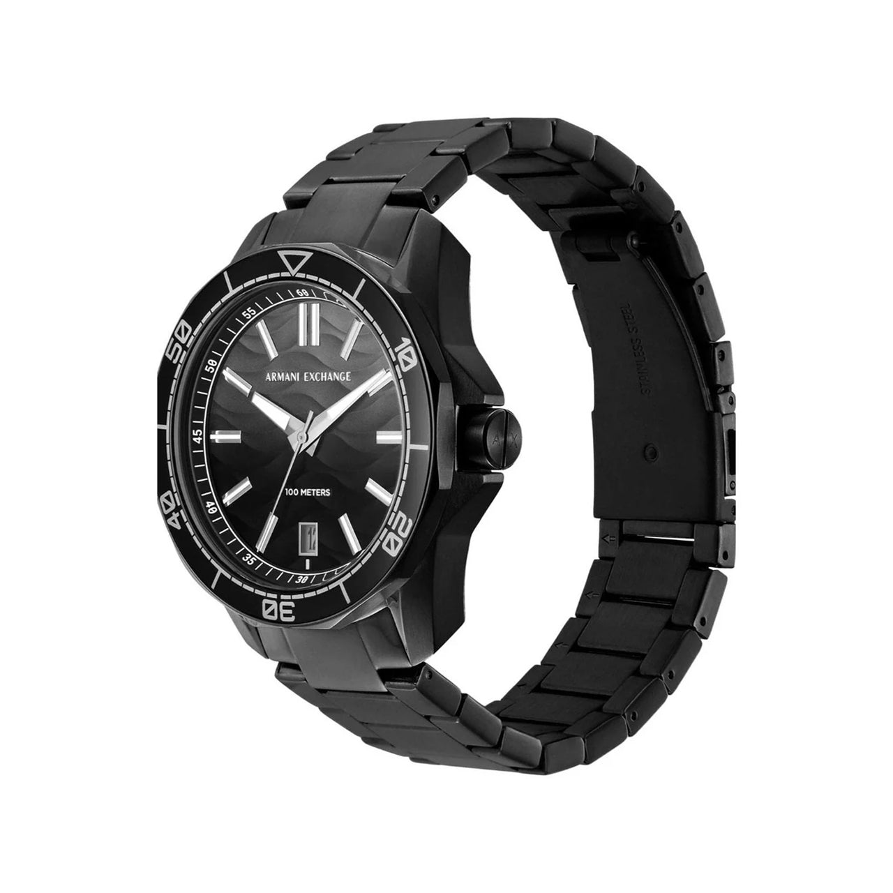 Armani Exchange Dive Inspired Sports Black-Grey Dial Men's Watch | AX1952