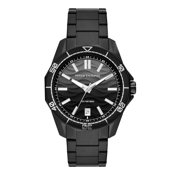 Armani Exchange Dive Inspired Sports Black-Grey Dial Men's Watch | AX1952