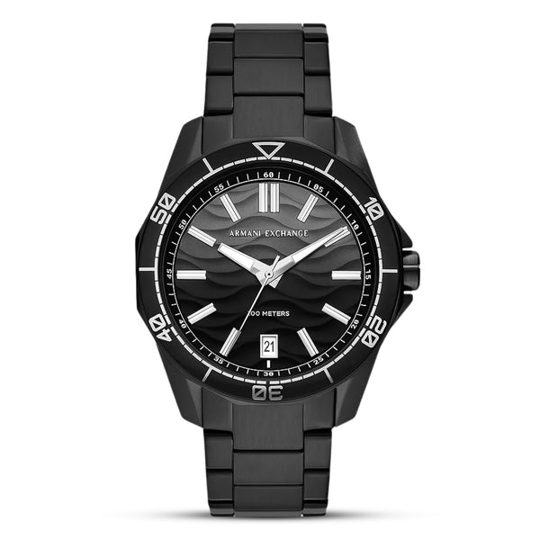 Armani Exchange Dive Inspired Sports Black-Grey Dial Men's Watch | AX1952