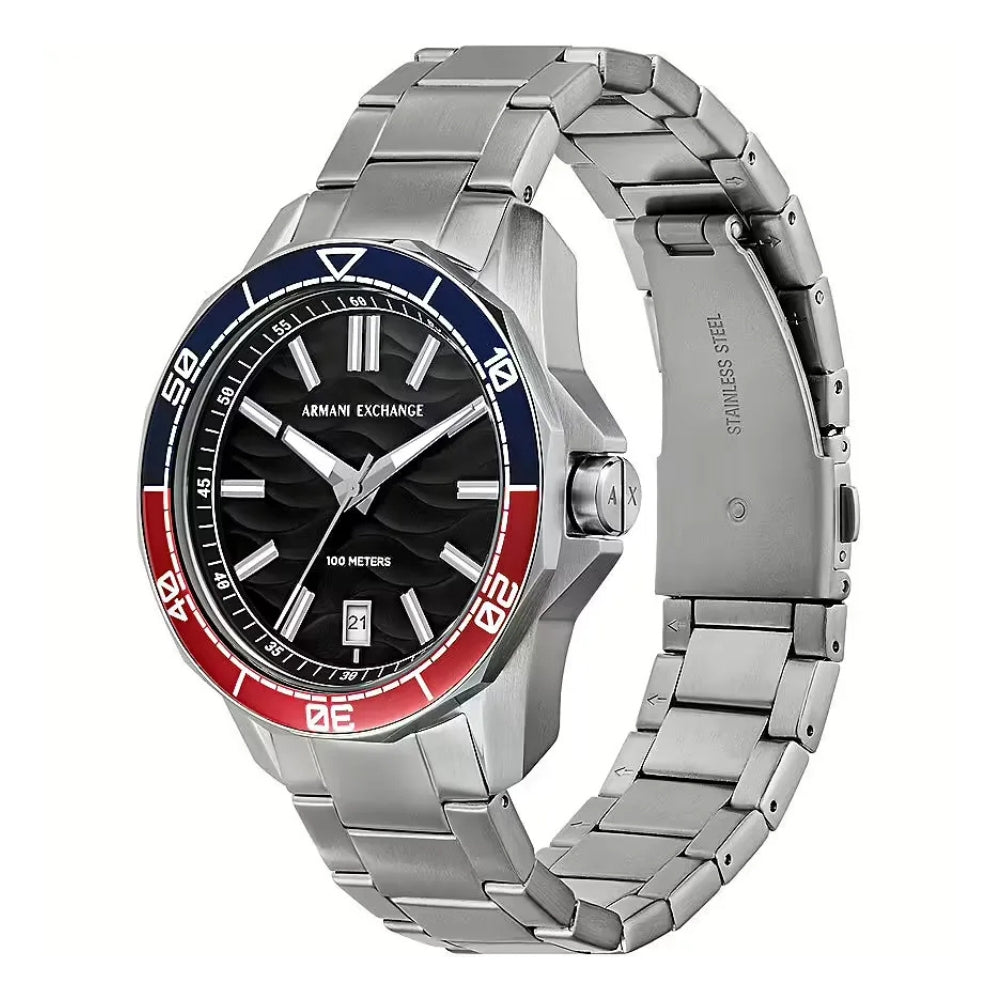 Armani Exchange Spencer Round Black Men Watch AX1955