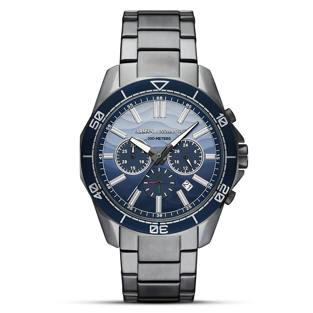 Armani Exchange Spencer Gunmetal Chronograph Men's Watch AX1967