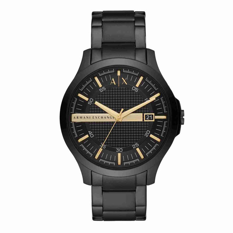 Armani Exchange Textured Black Dial Men's Watch | AX2413