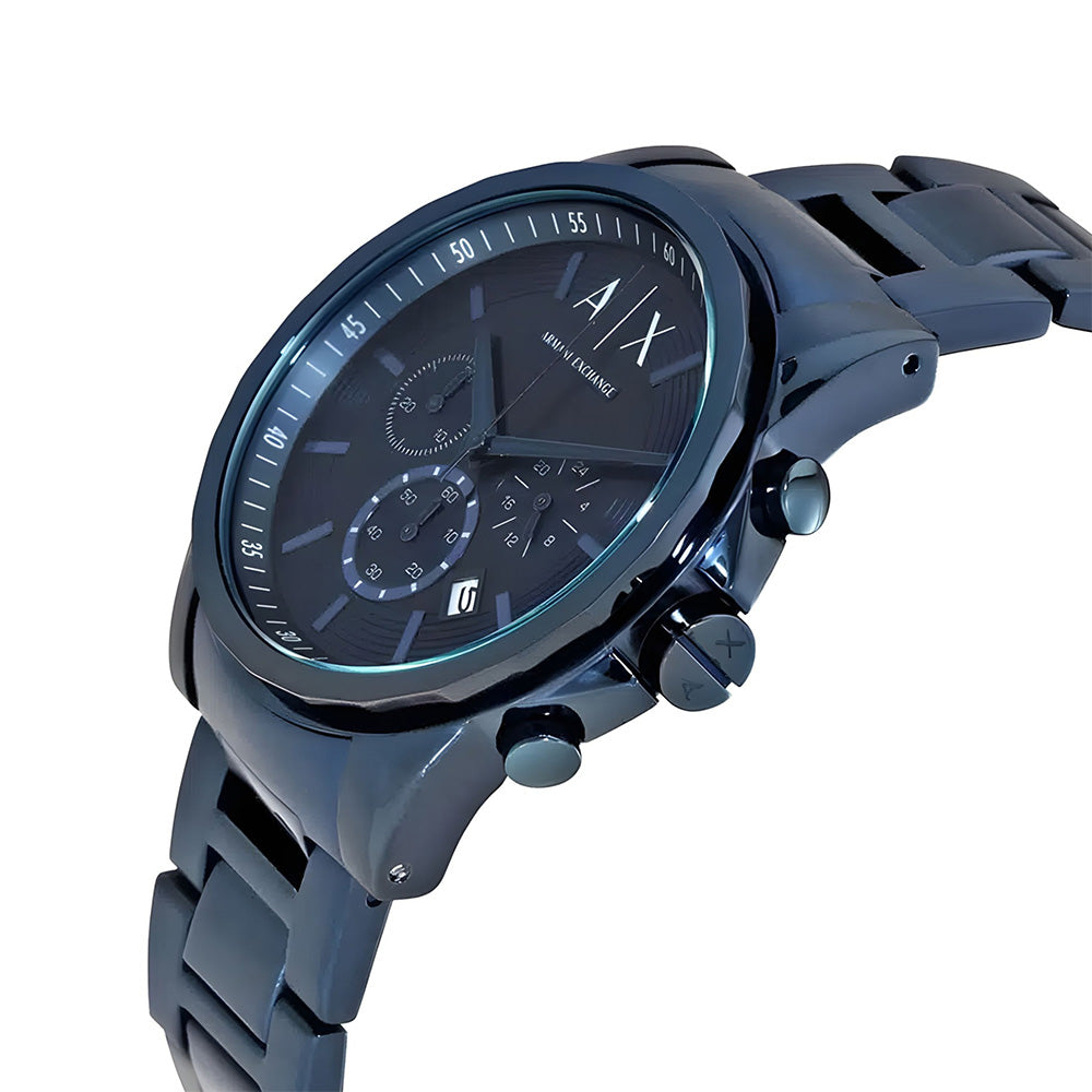 Armani Exchange Outerbanks White Dial Chronograph Men's Watch AX2512