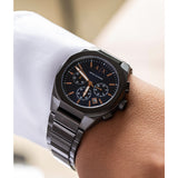 Armani Exchange Chrono Gunmetal Blue Dial Men's Watch | AX4182