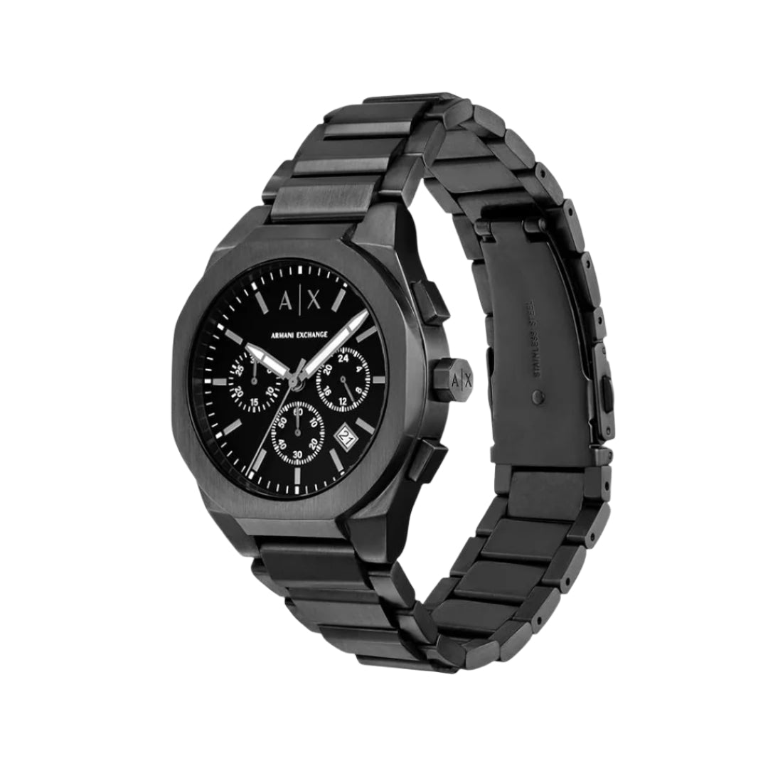 Armani Exchange Chronograph Black Dial Men's Watch | AX4183