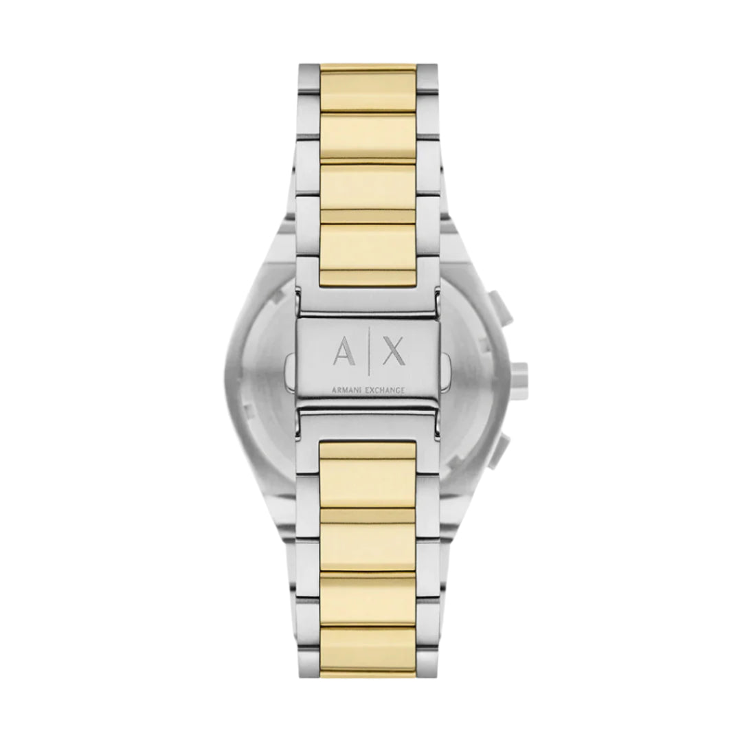 Armani Exchange Chrono Dual Tone Green Dial Men's Watch | AX4184