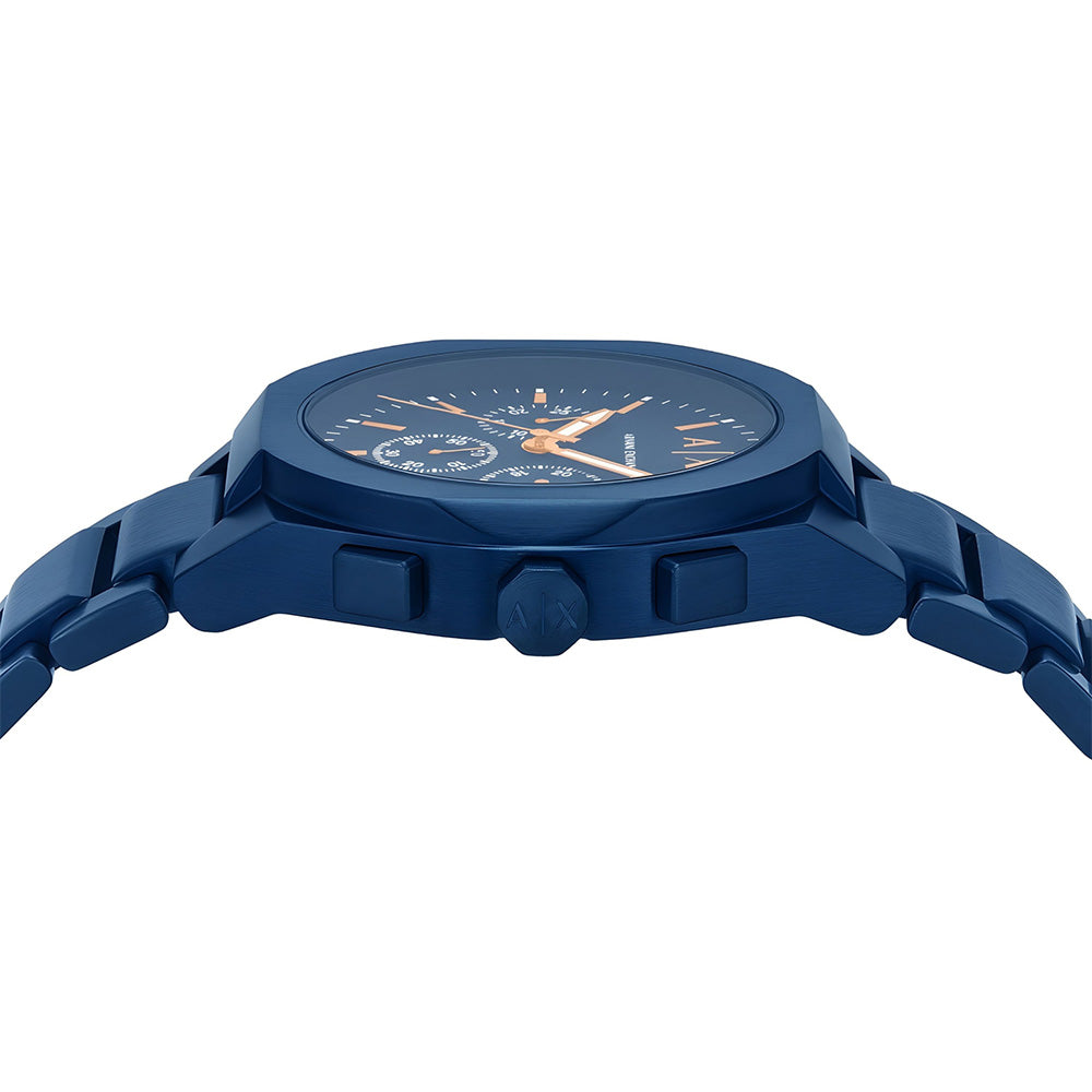 Armani Exchange Sync Blue Chronograph Blue Dial Men's Watch AX4189