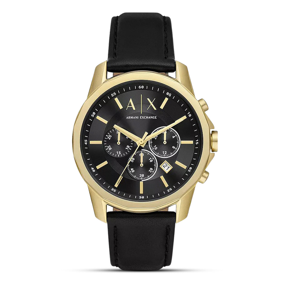 Armani Exchange Chronograph Black Dial Men's Watch AX7133